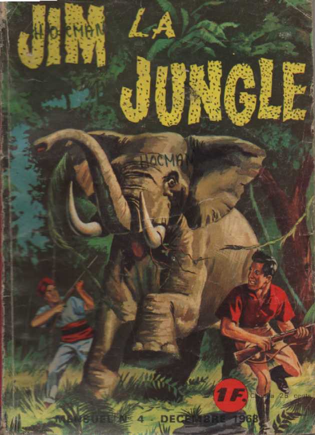 Scan de la Couverture Jim La Jungle n 4